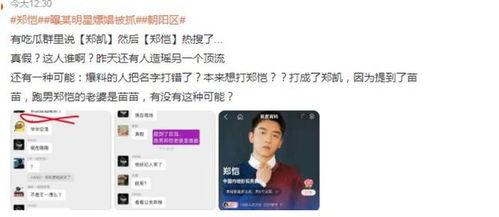 娱乐圈内幕爆料郑恺,揭秘明星背后的真实生活 第2张 娱乐圈内幕爆料郑恺,揭秘明星背后的真实生活 第2张